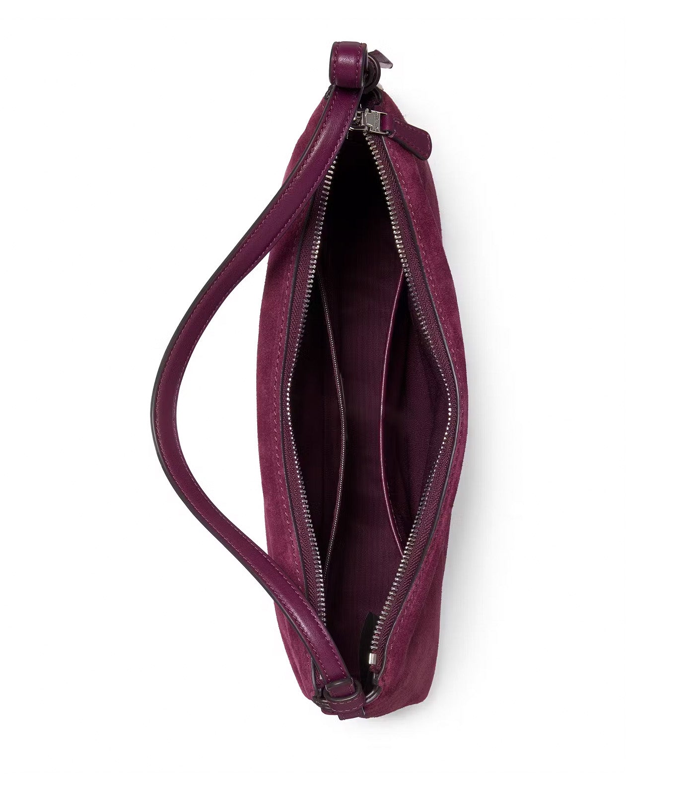 Loop Suede Shoulder Bag