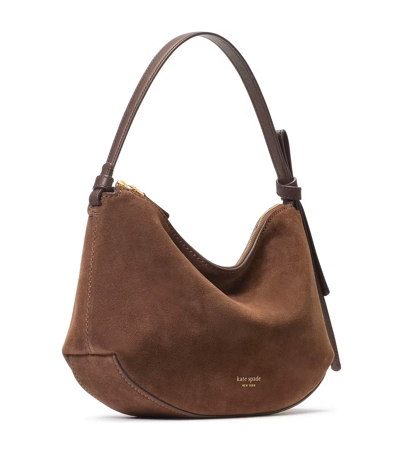 Loop Suede Shoulder Bag