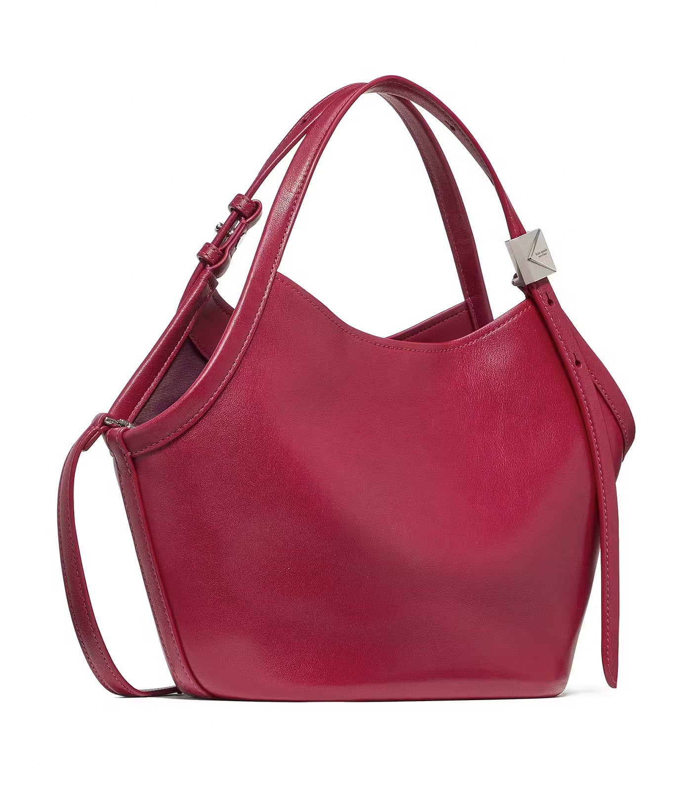 Deco Small Tulip Tote Bag Red Jam
