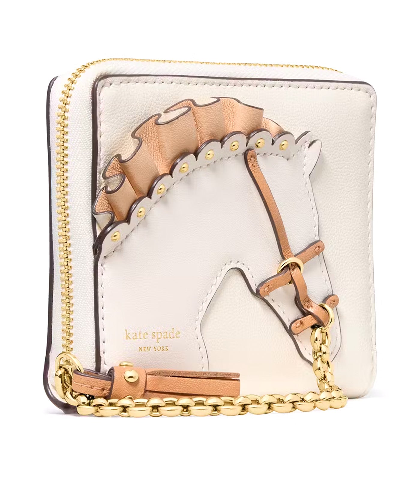 Saddle Up Compact Wallet Cashew Milk Multi