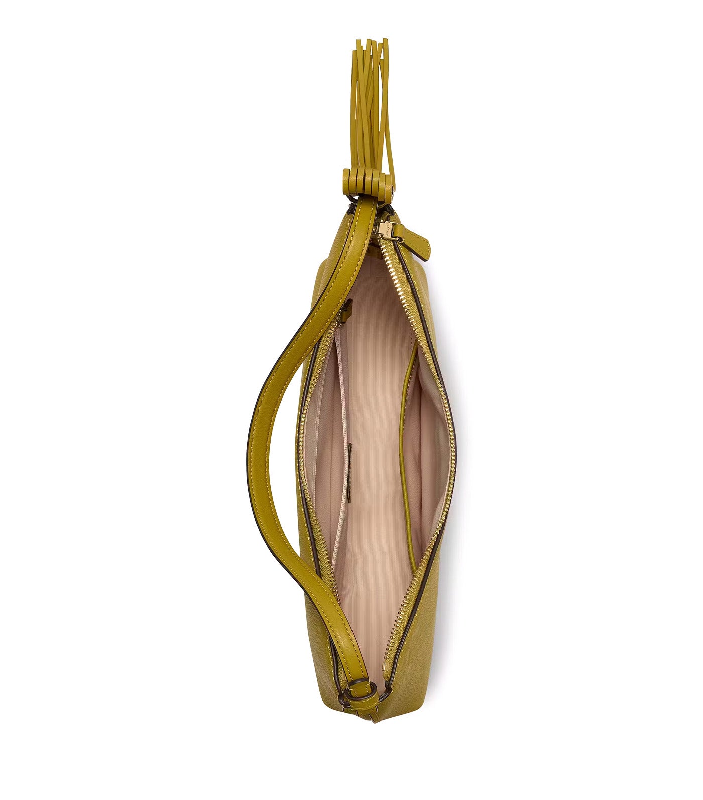 Loop Fringe Strap Shoulder Bag