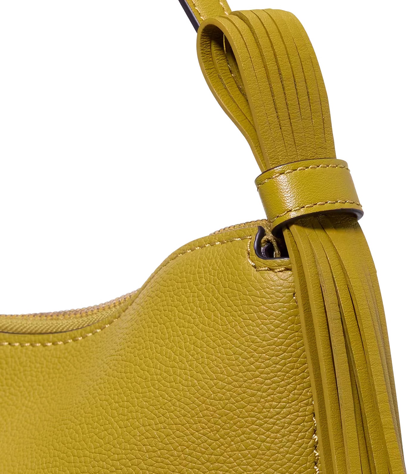 Loop Fringe Strap Shoulder Bag