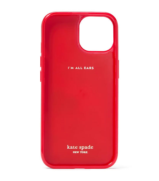 Key To My Heart iPhone 15 Case Cherry Rouge