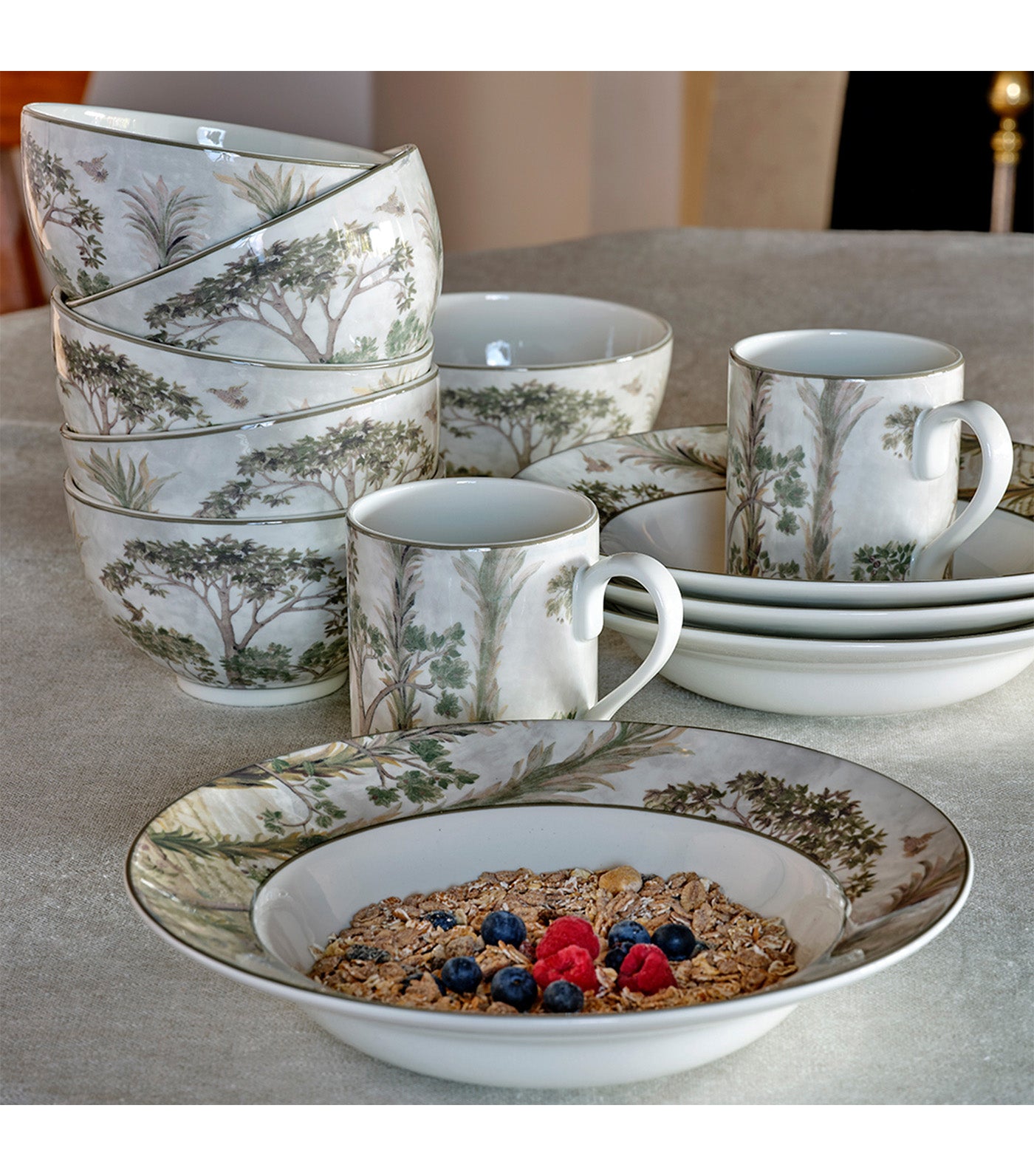 Kit Kemp Tall Trees Tableware Collection