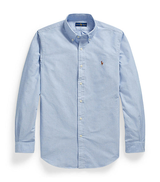 ★★POLO RALPH LAUREN★★ Custom fit oxford shirt blue MNPOW Polo Ralph Lauren Men's Custom Fit Oxford Shirt Blue | Rustan's