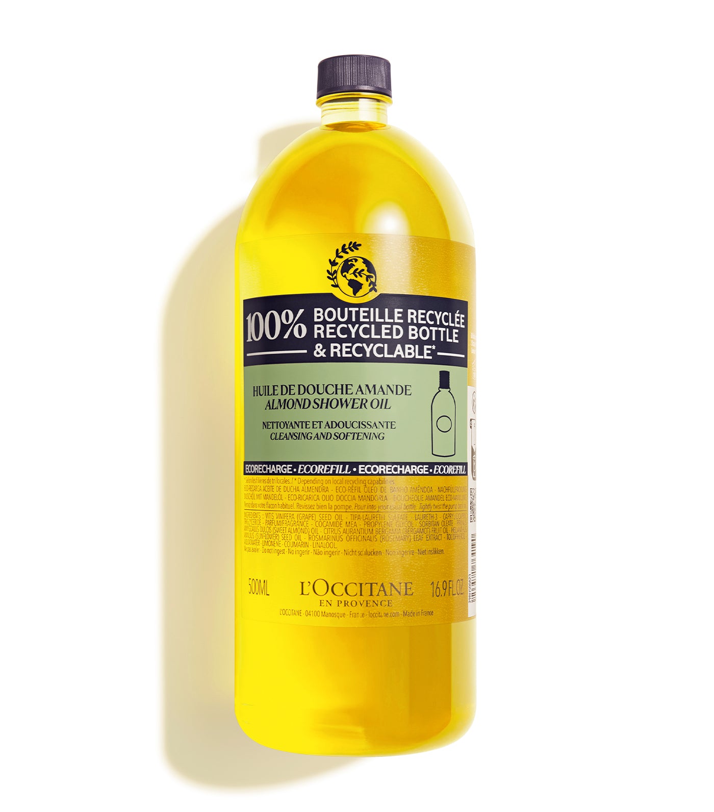 L'Occitane Almond Shower Oil Eco-Refill | Rustan's