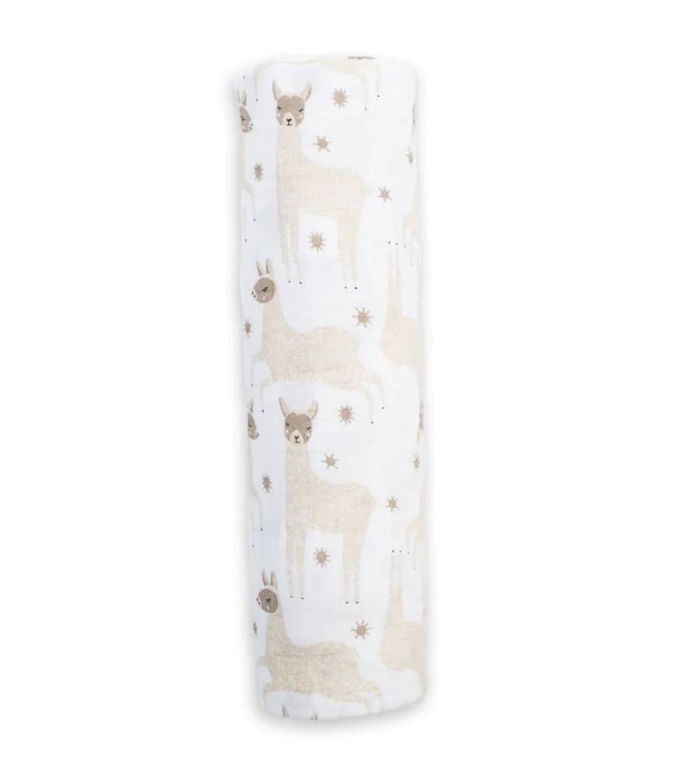Cotton Muslin Swaddling Blanket (Single) - Modern Llama