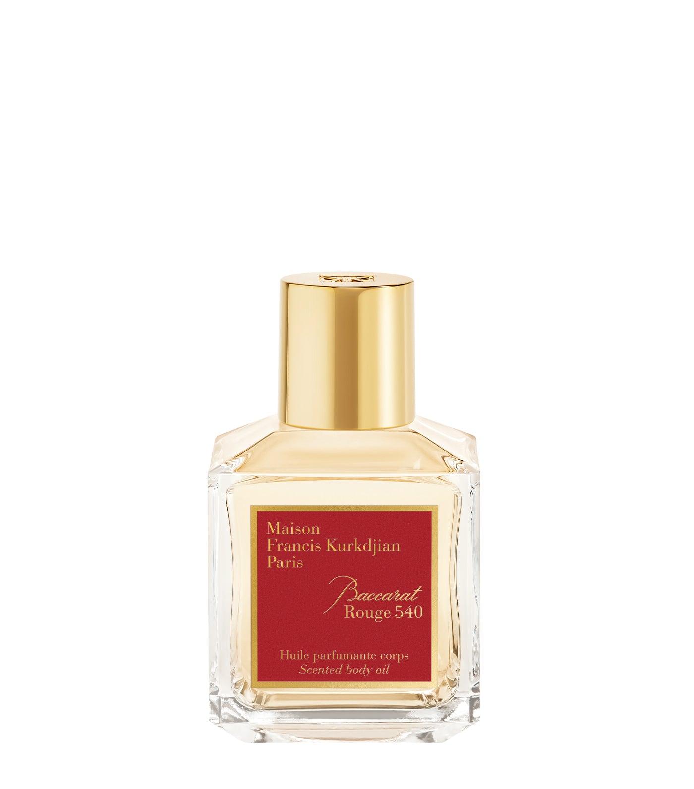 Baccarat Rouge 540 Scented body oil