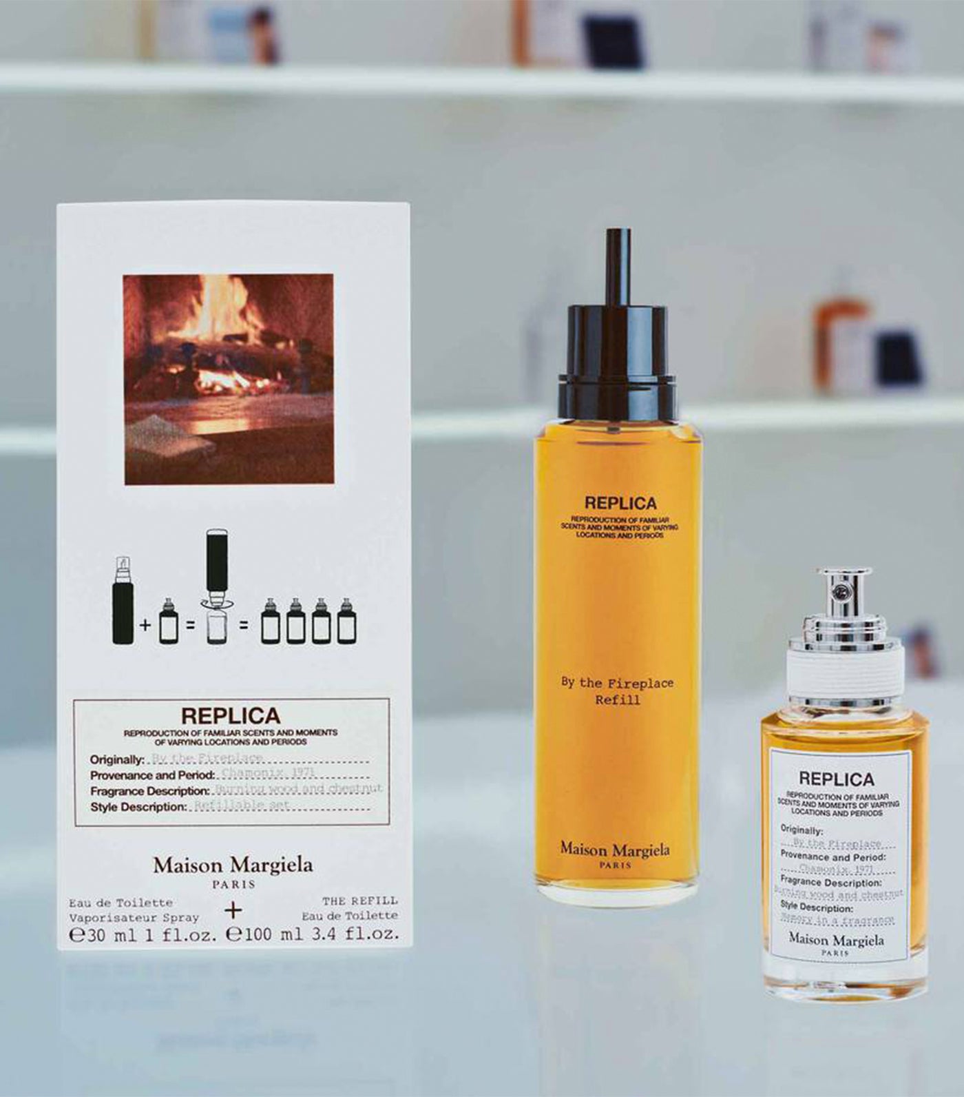 Maison margiela replica' discount by the fireplace set