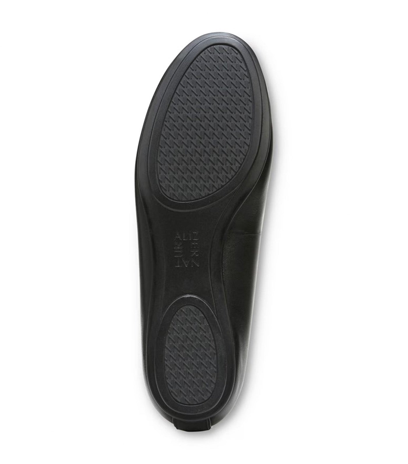 Maxwell Ballet Flat Black Leather