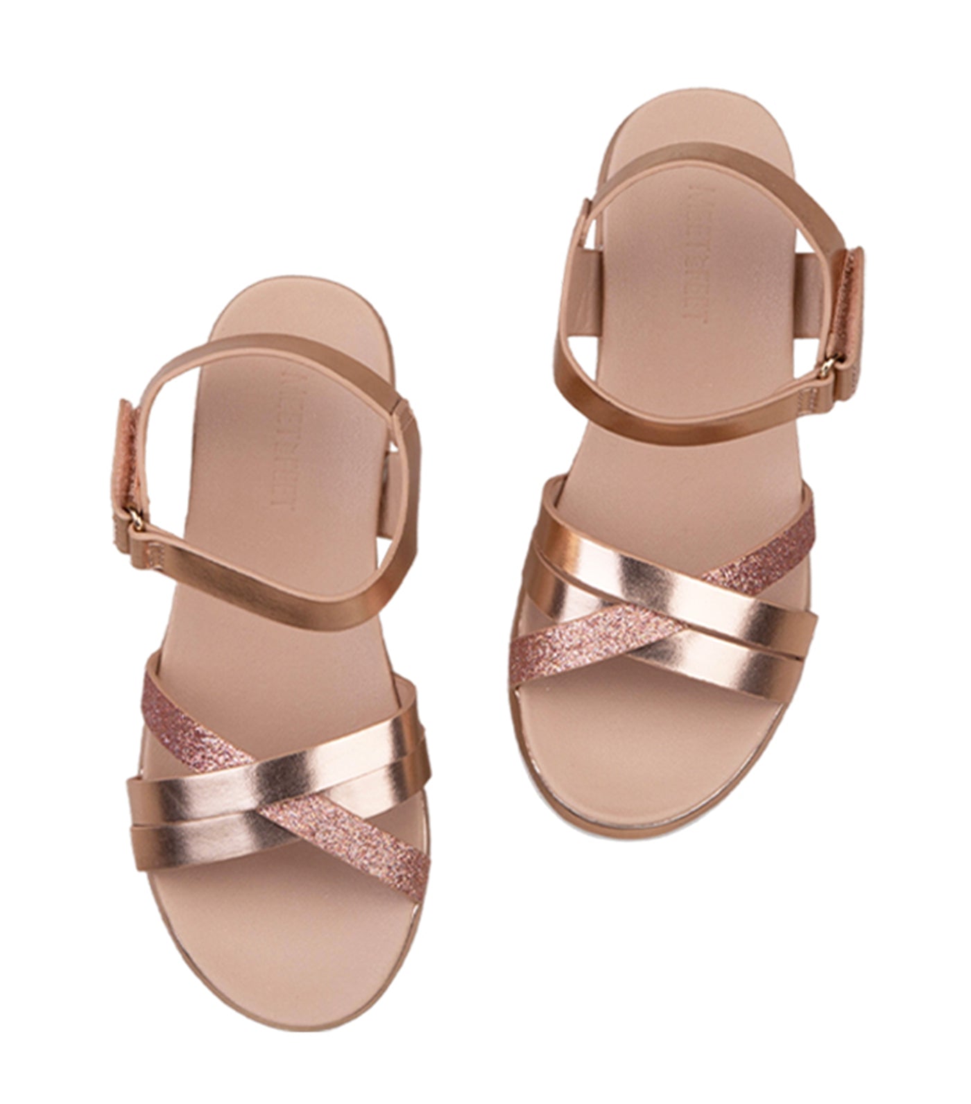Bobbie Kids Sandals for Girls - Rosegold