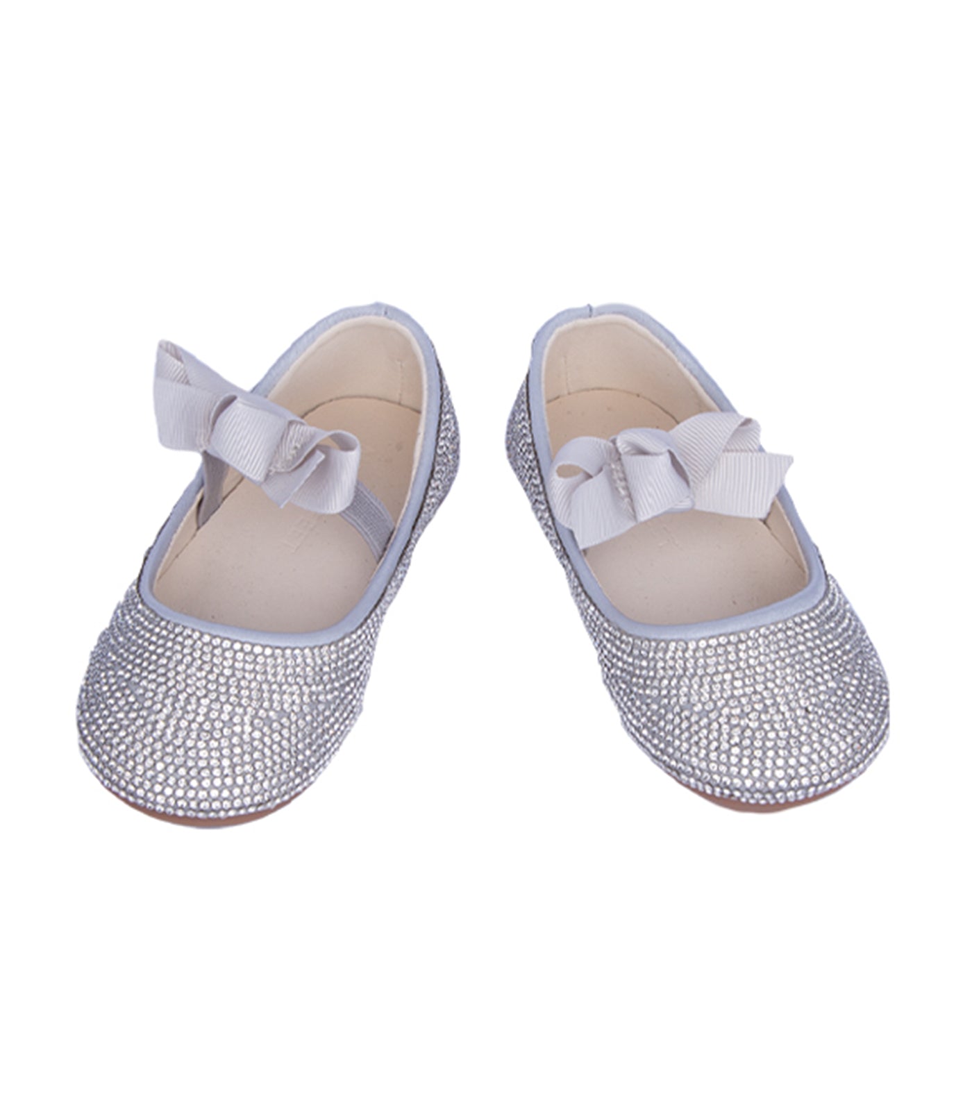 Fancy hot sale silver flats