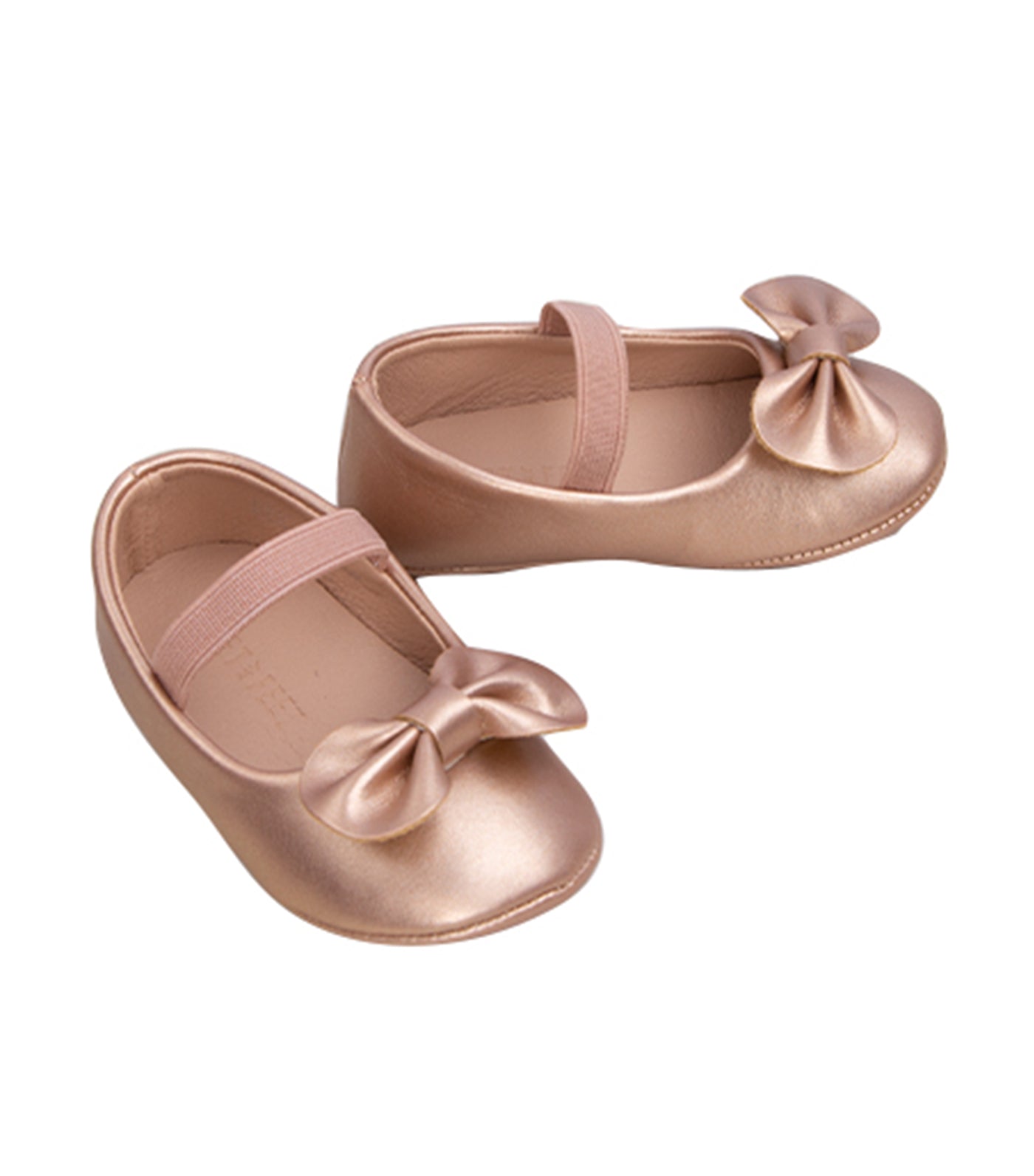 Bee 2 Mary Janes for Toddler Girls - Rosegold