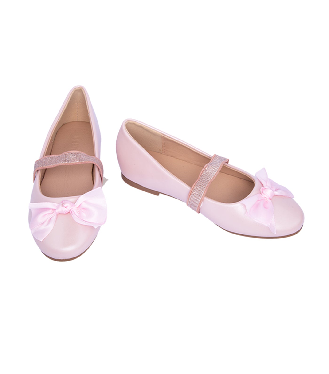 Blush Toddler to Kids Ballet Flats for Girls - Pink