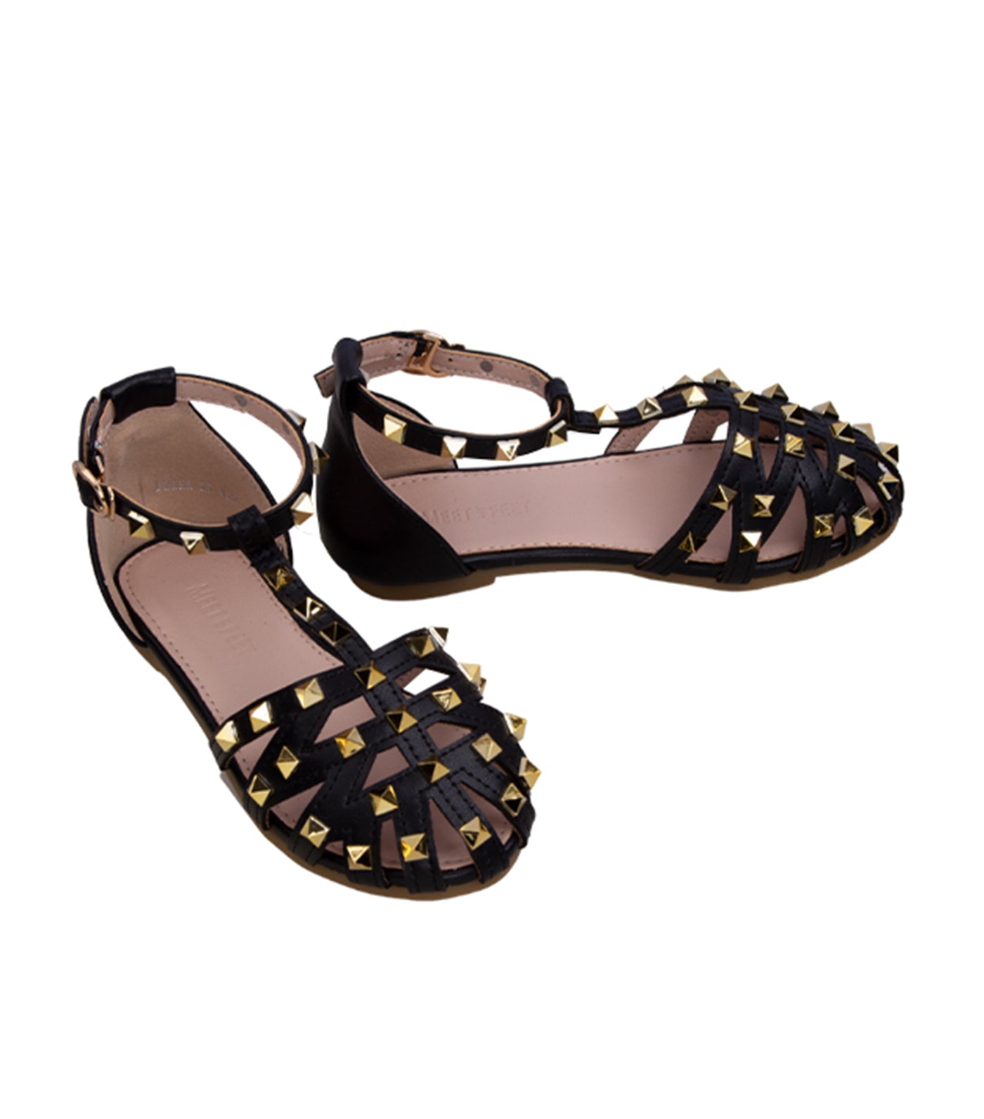 Brana Kids Sandals for Girls - Black