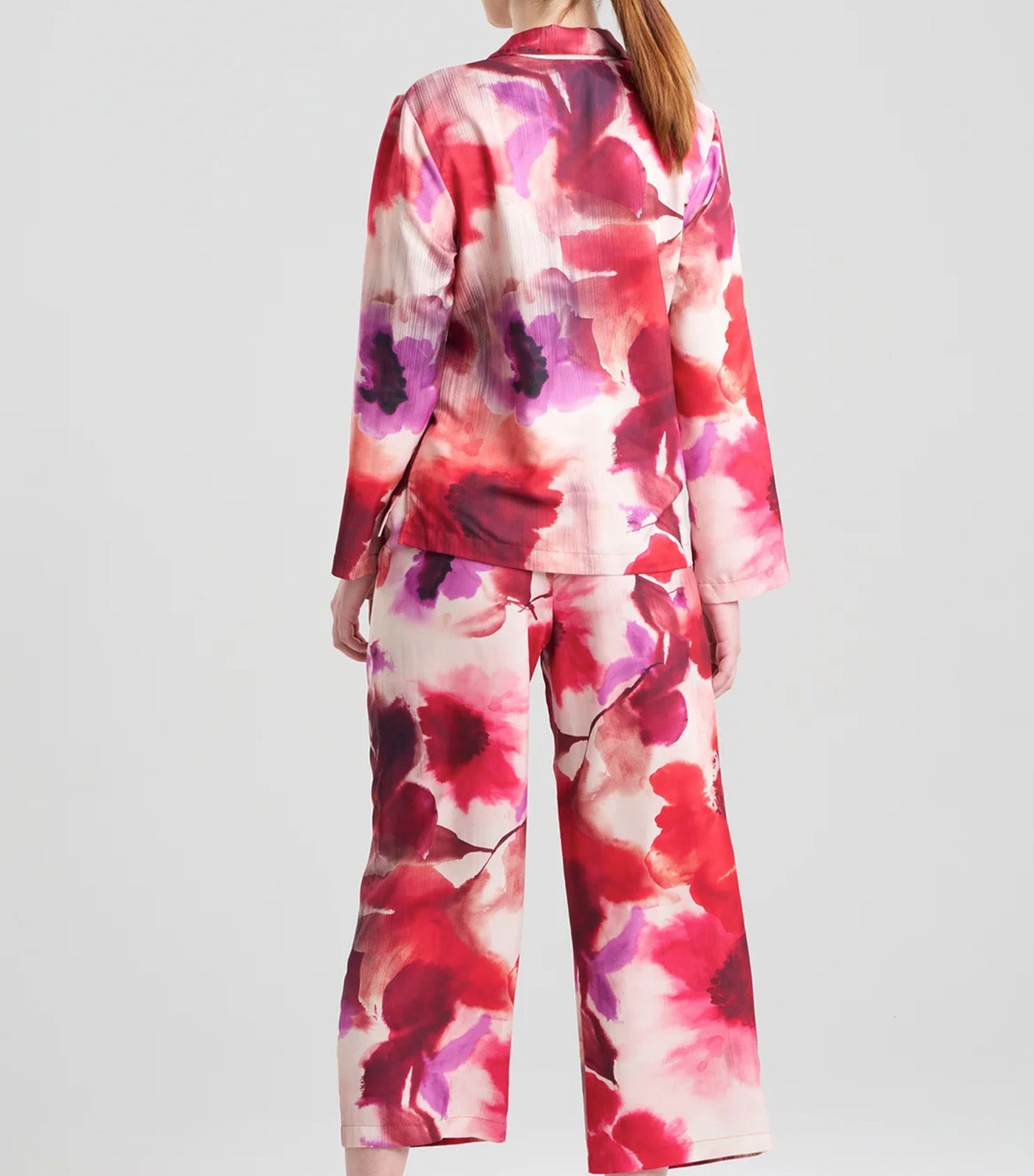 Mizuki Notch Pajama Red