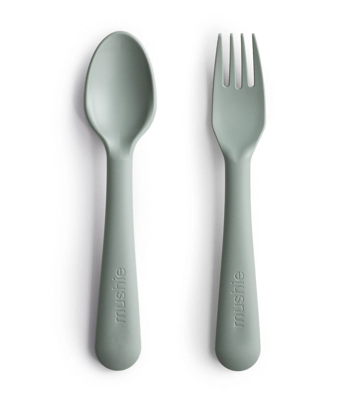 Fork and Spoon Set Sage