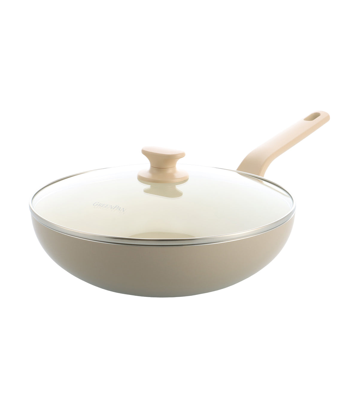 Essence Wok with Lid Taupe
