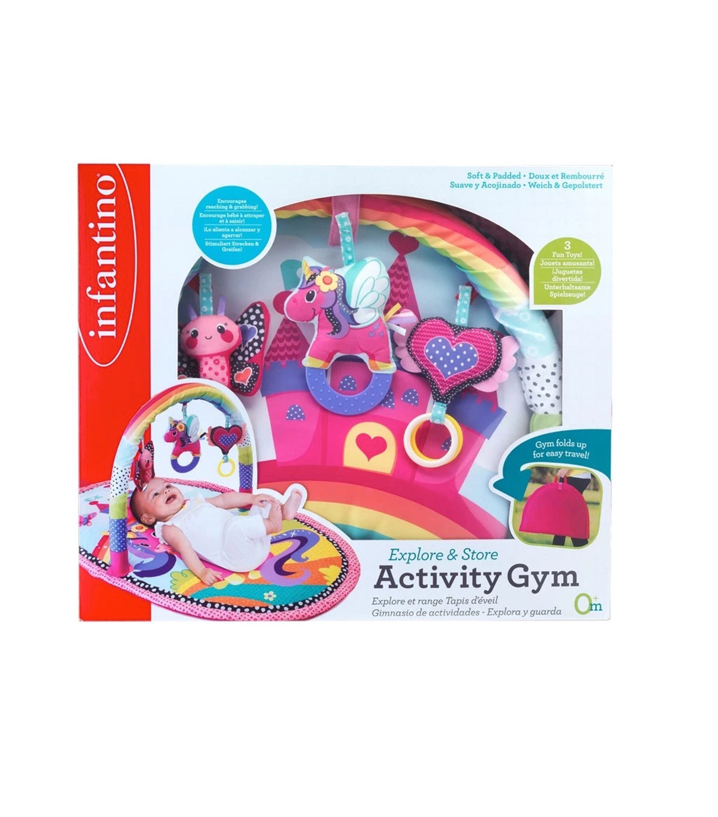Explore and Store Activity Gym (Girl) Unicorn