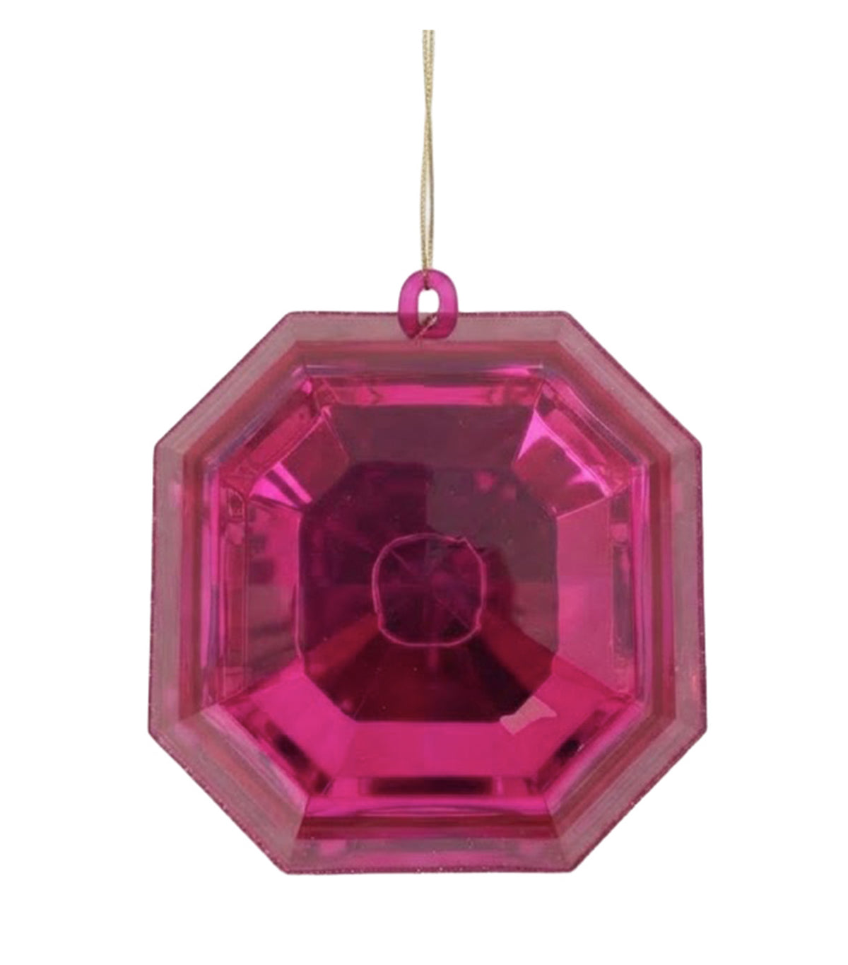 6in Square Jewel Box Cerise