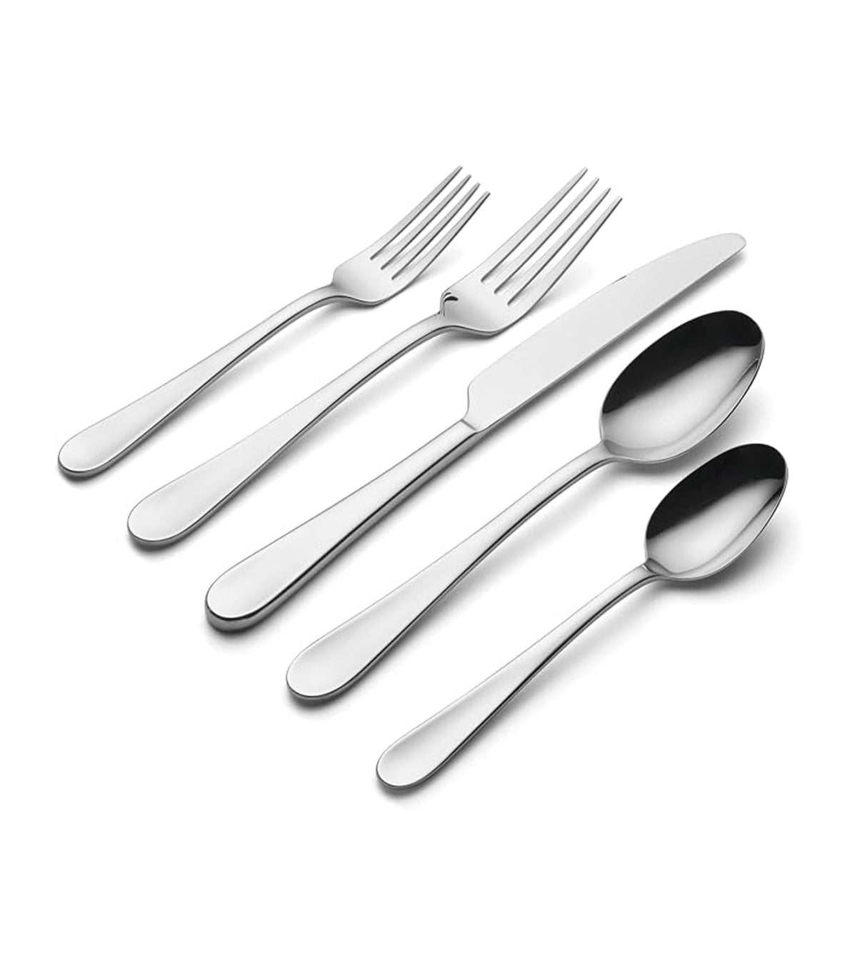 Grant 20-Piece Stainless Steel Flatware Set
