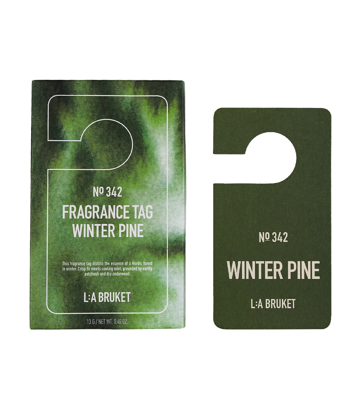 342 Fragrance Tag Winter Pine