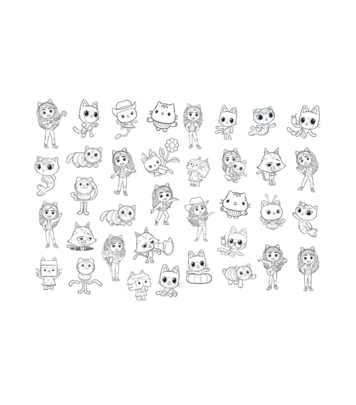 Tattoos & Sticker Set