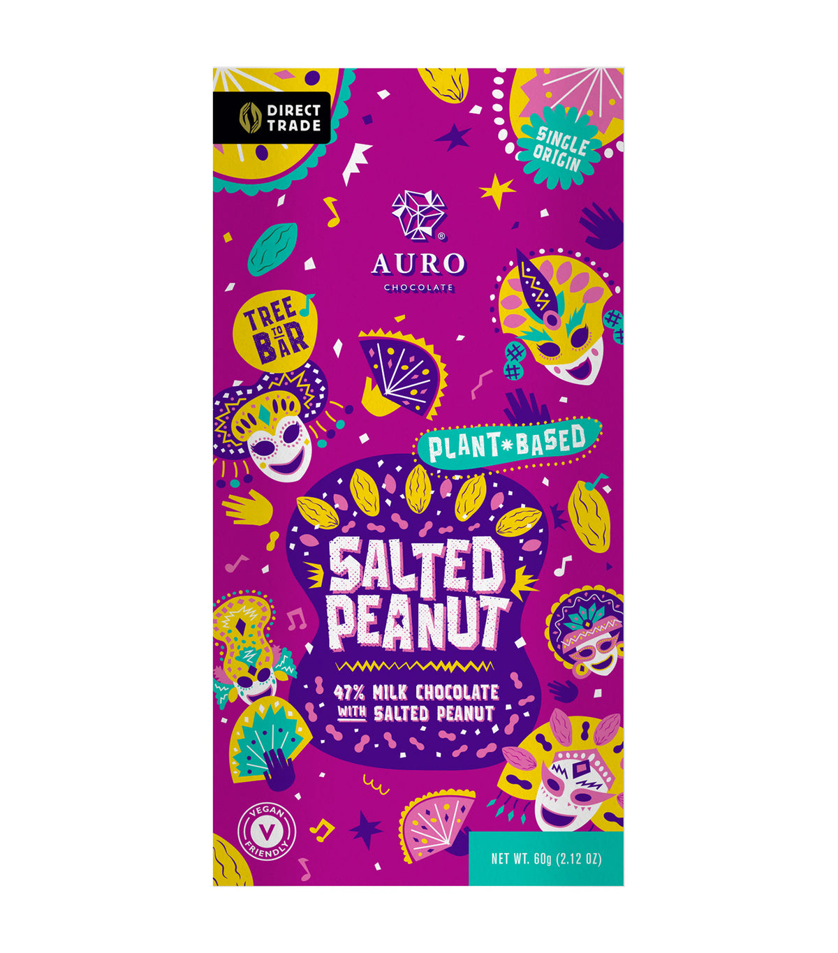 Salted Peanut with Plant-Based 47% Milk Chocolate