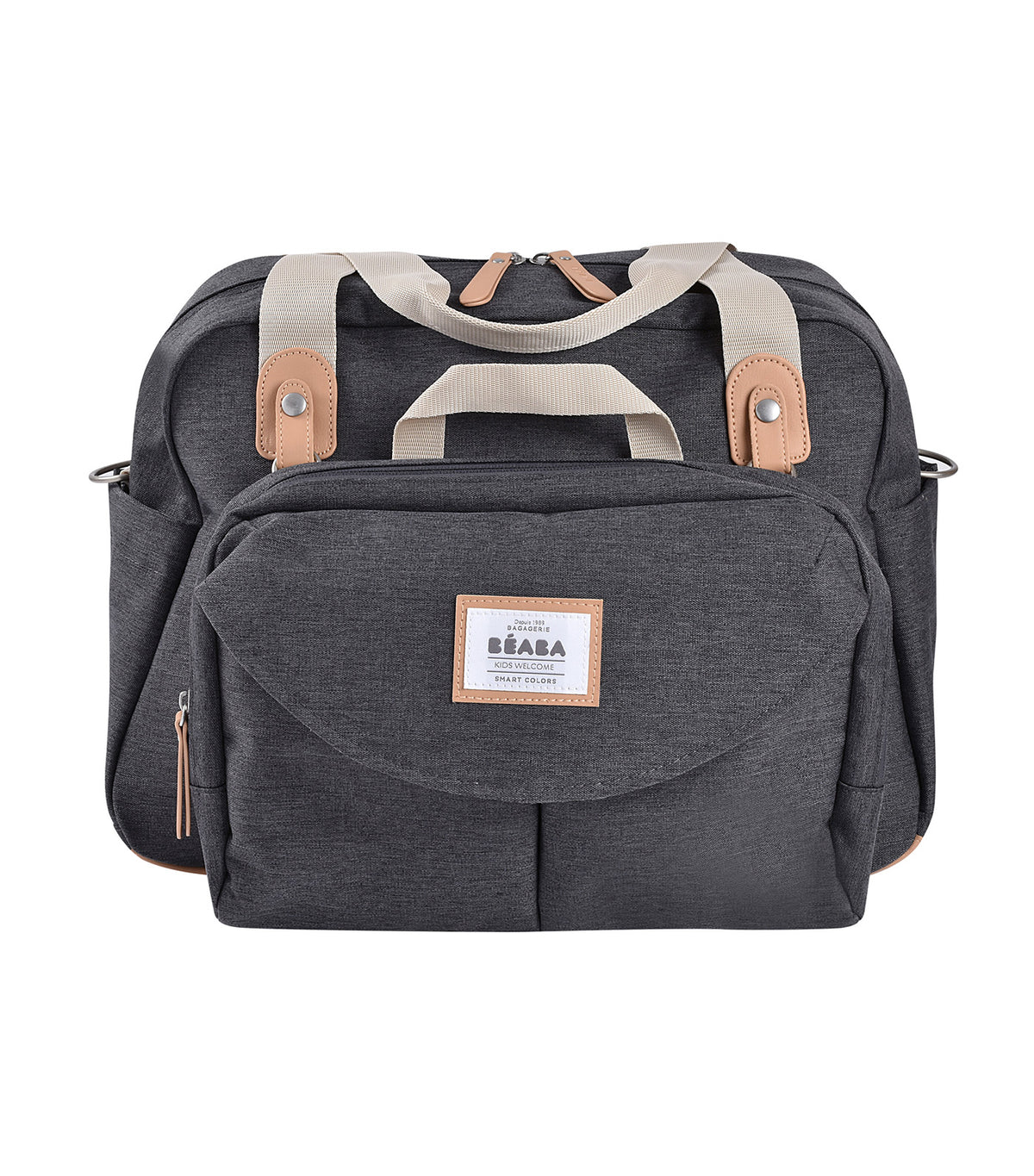 Geneva II Changing Bag Dark Heather Gray