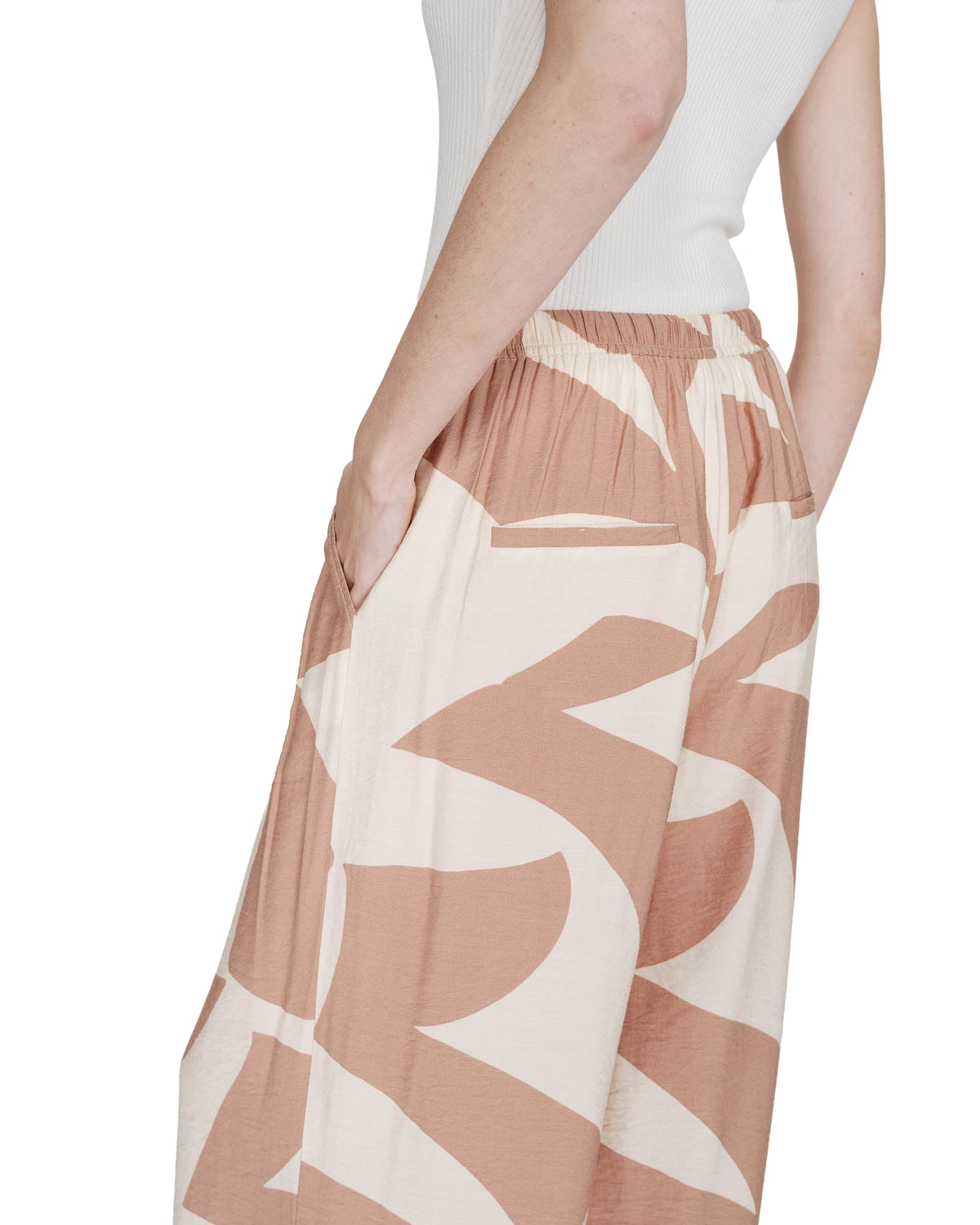 Veni Wide Trousers Mocha
