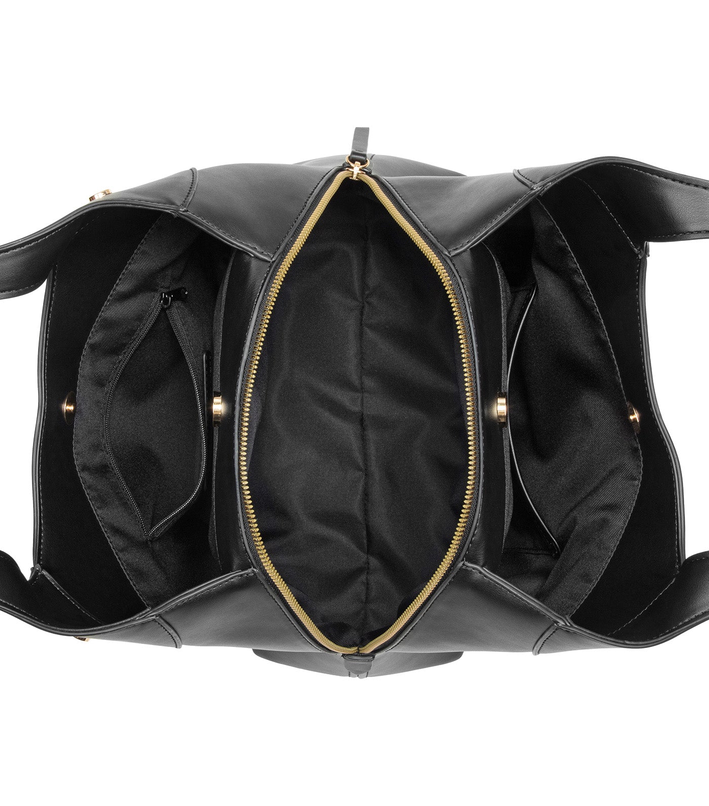 Eamon 3 Comp Shoulder Bag Black