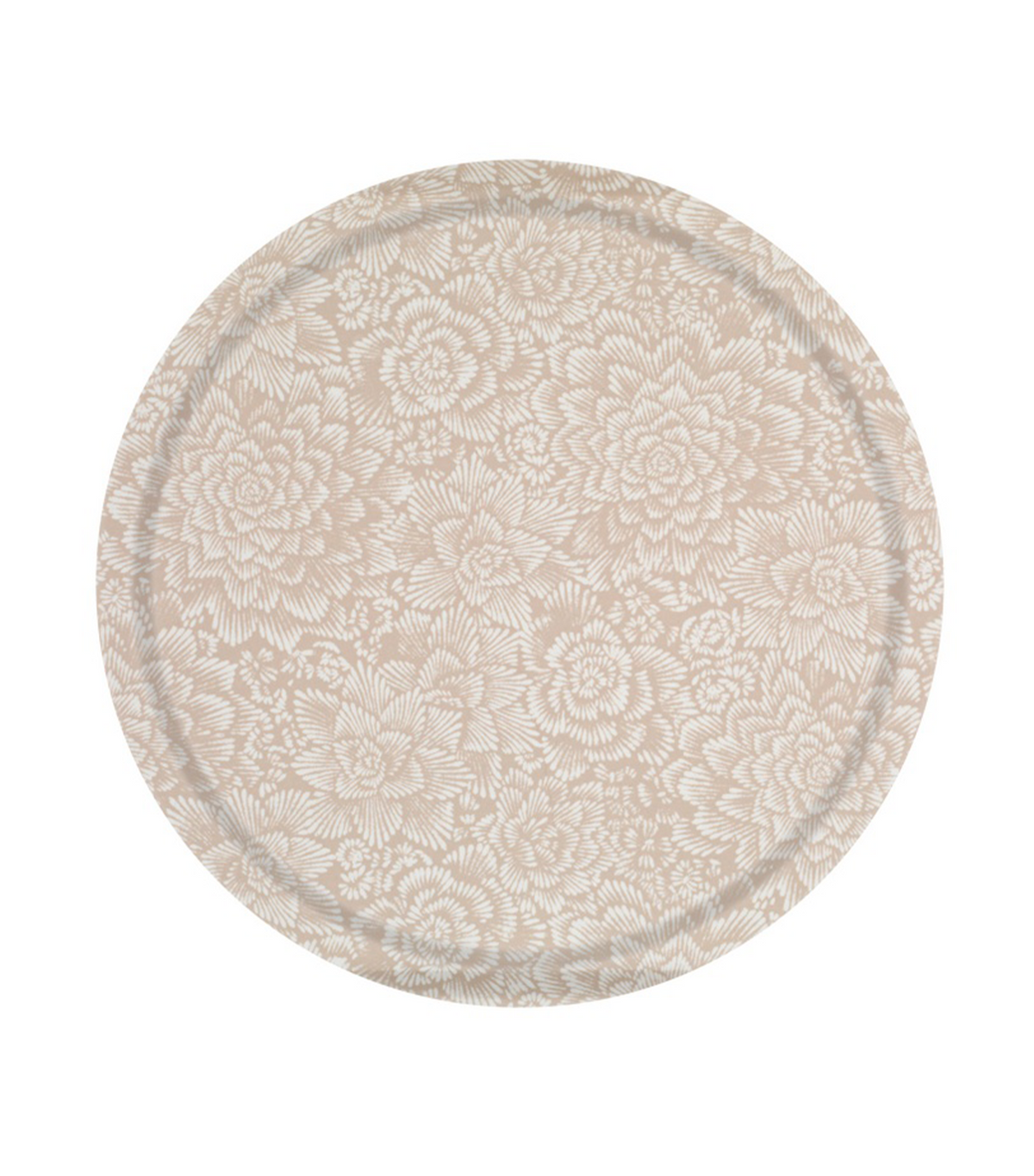 Fleurs Laminated Tray Natural