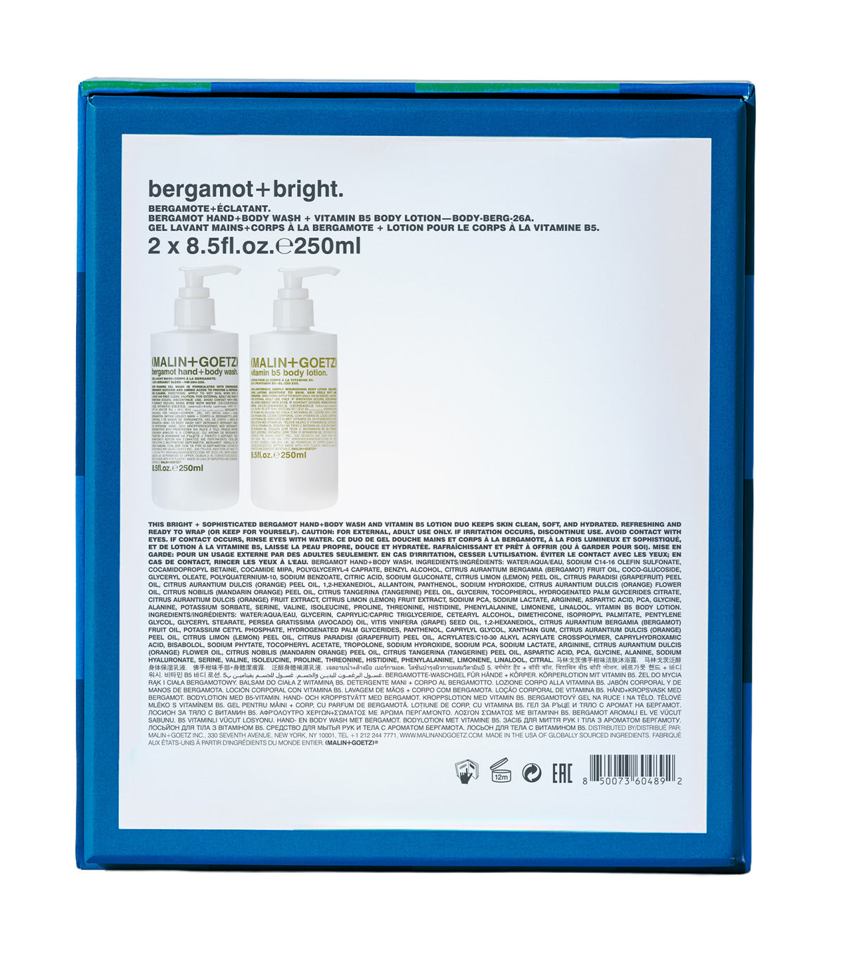 bergamot and bright set