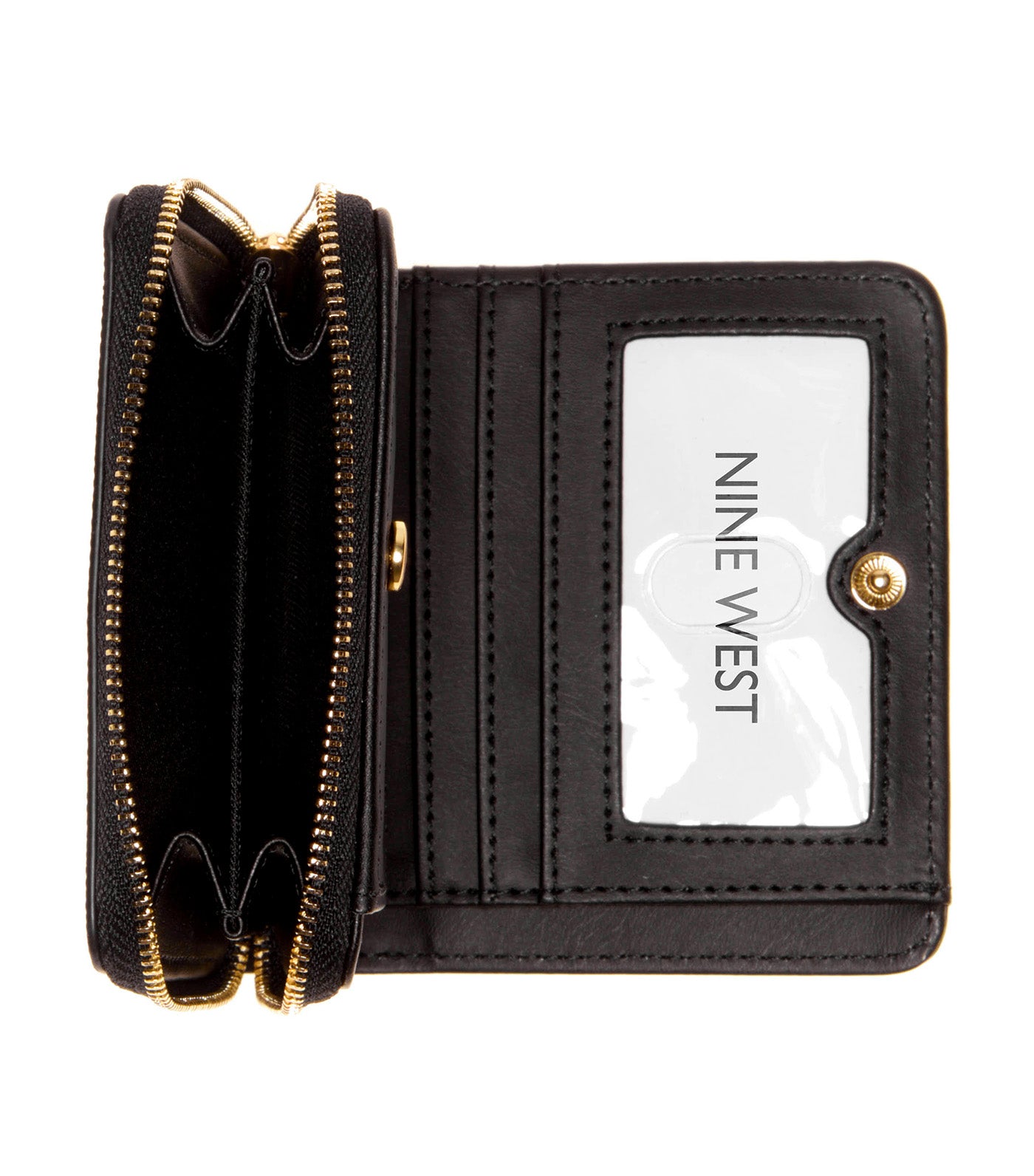 Reflected 9'S SLG Small Zip Around Black