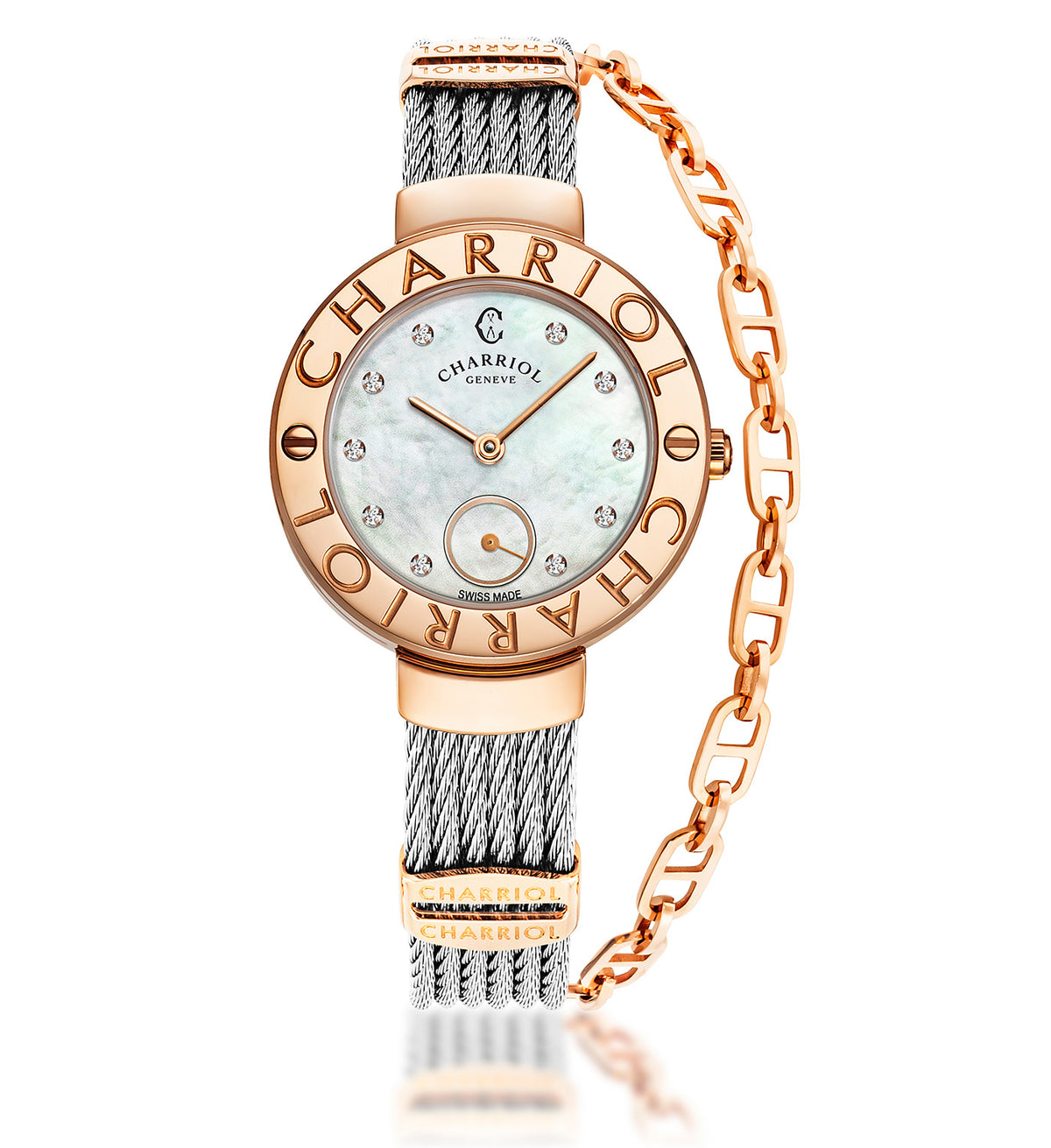 St.Tropez Watch 30mm Stainless Steel and Rose Gold