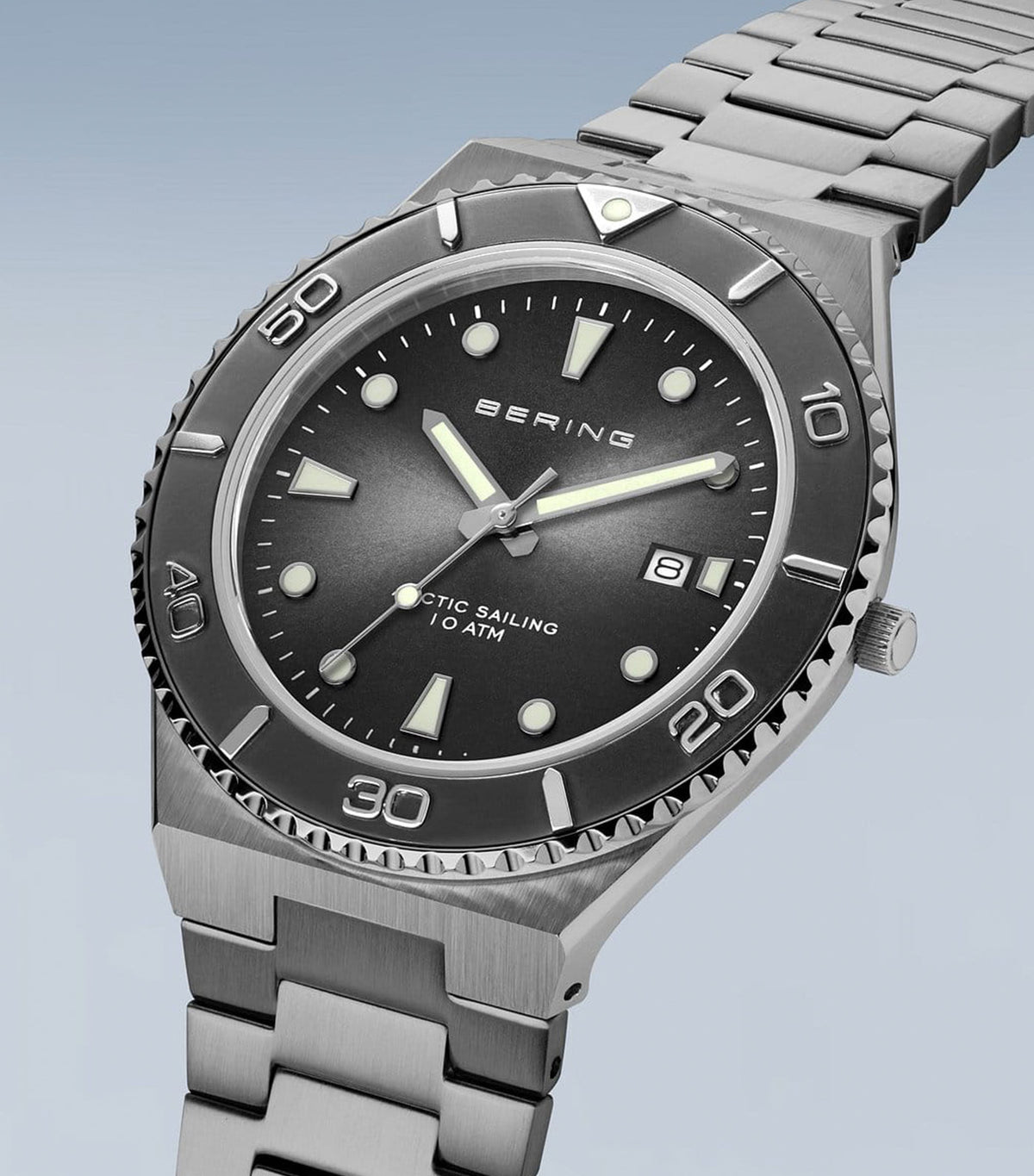 18940-777 Men's Arctic Sailing Steel Quartz Watch Gray