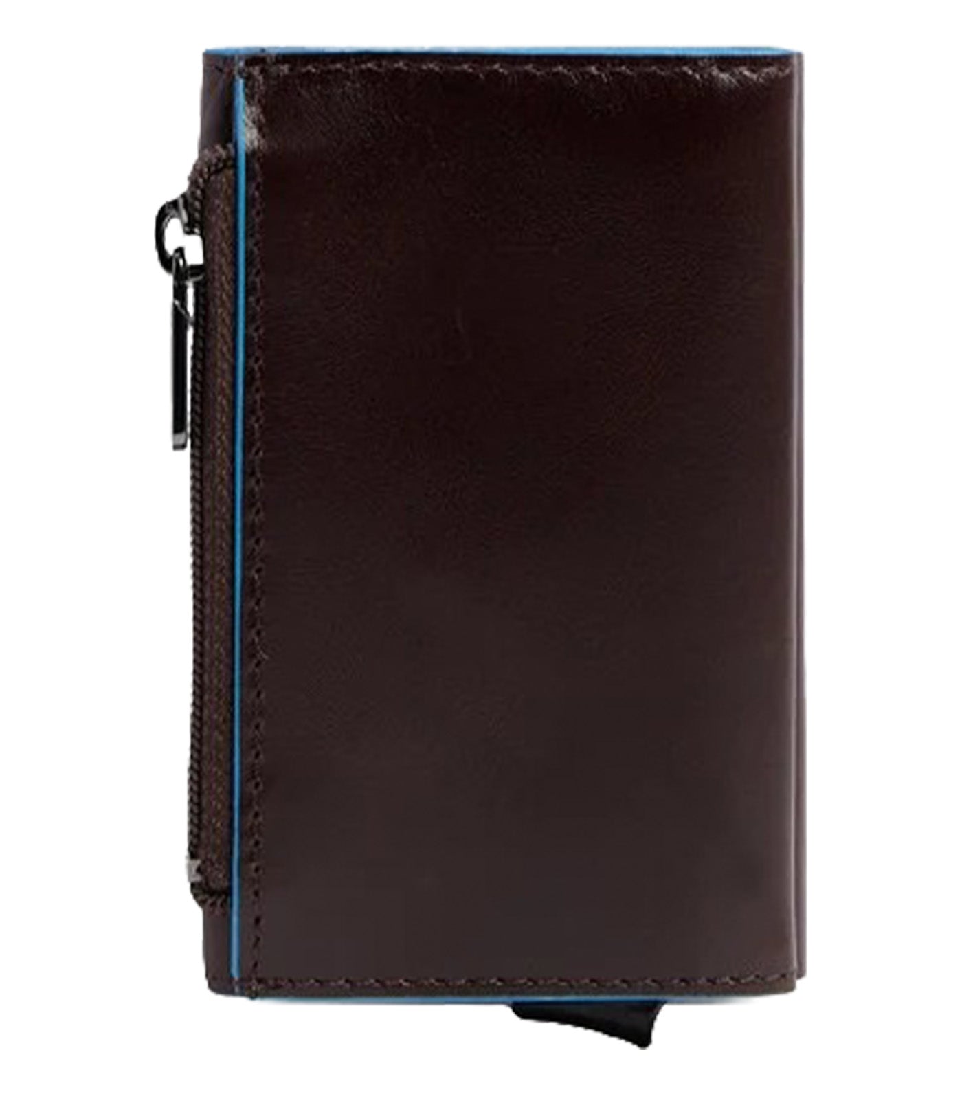 Pop-Up Wallet with Money Pocket Mahogany