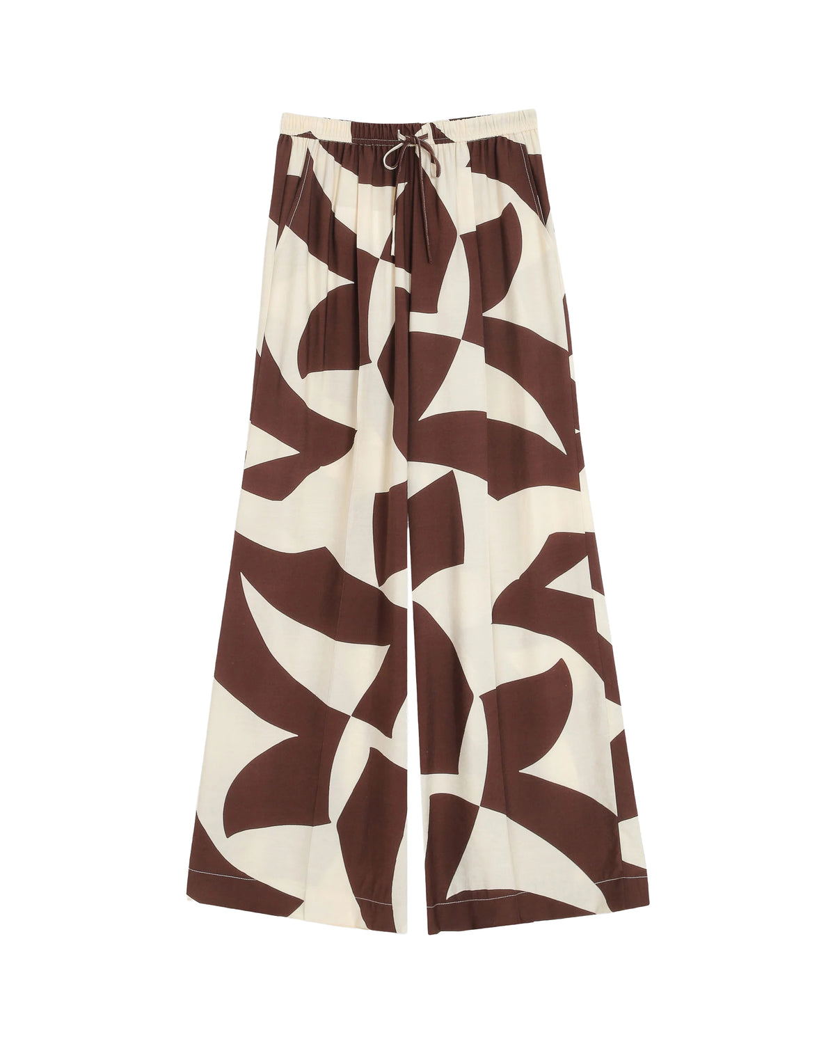 Veni Wide Trousers Chocolate
