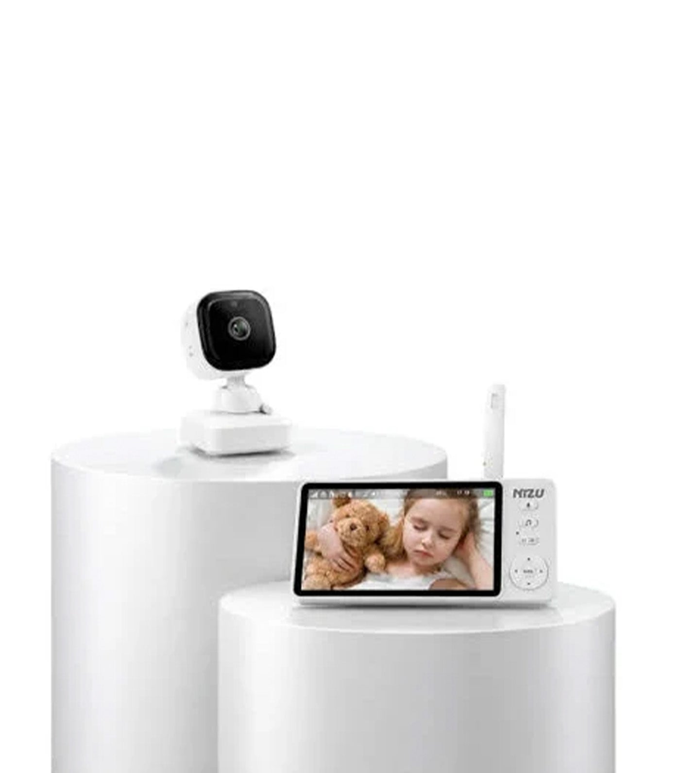 Multi-Functional Car & Home Monitor White