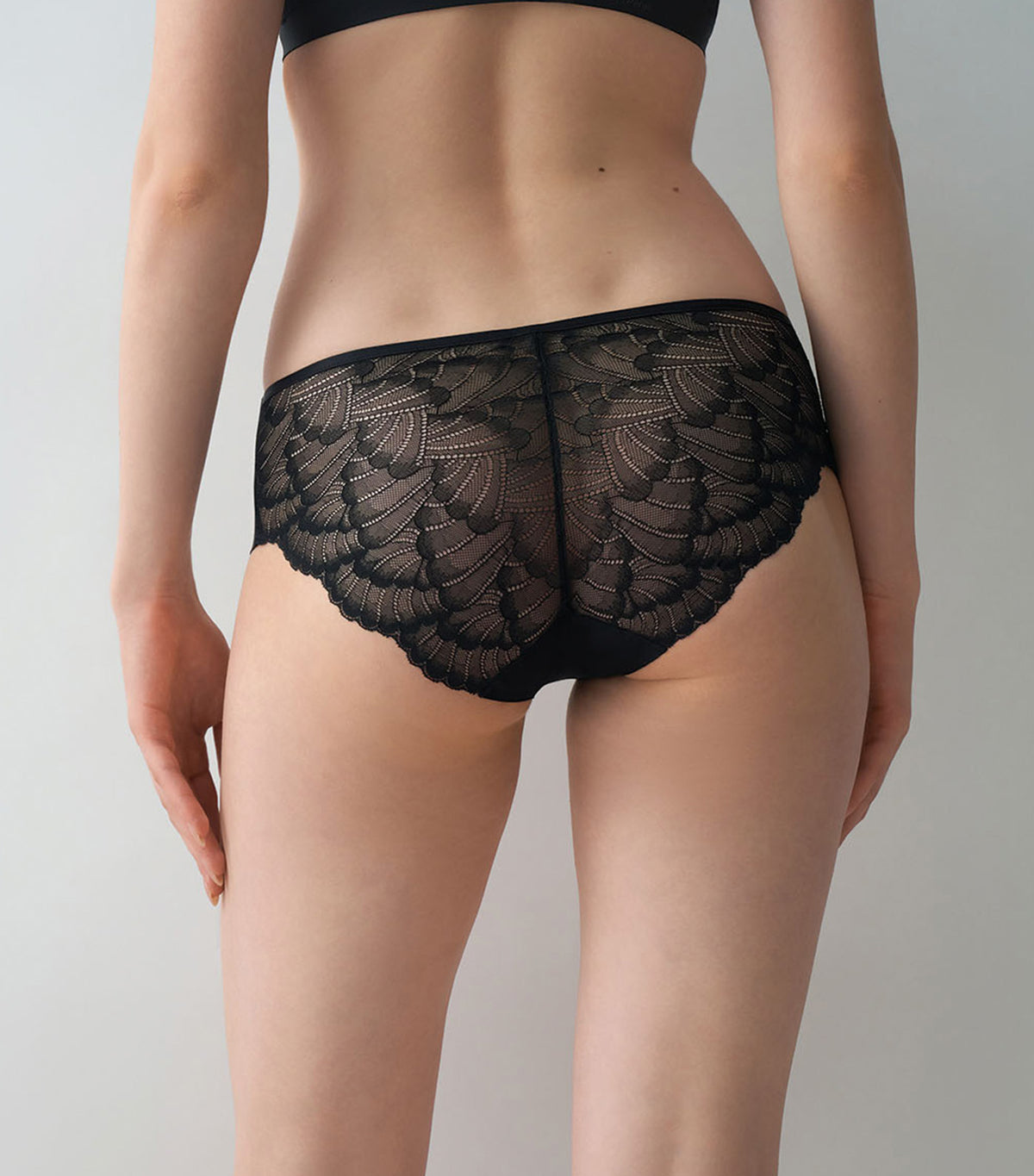 Love in Lace Hipster Black