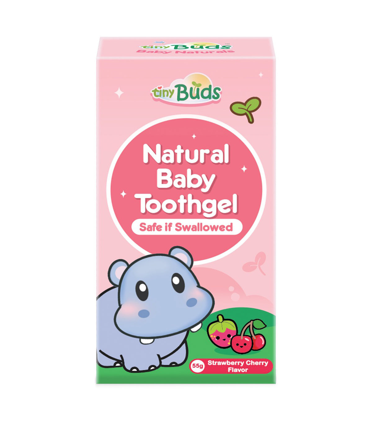 Natural Baby Toothgel Strawberry Cherry