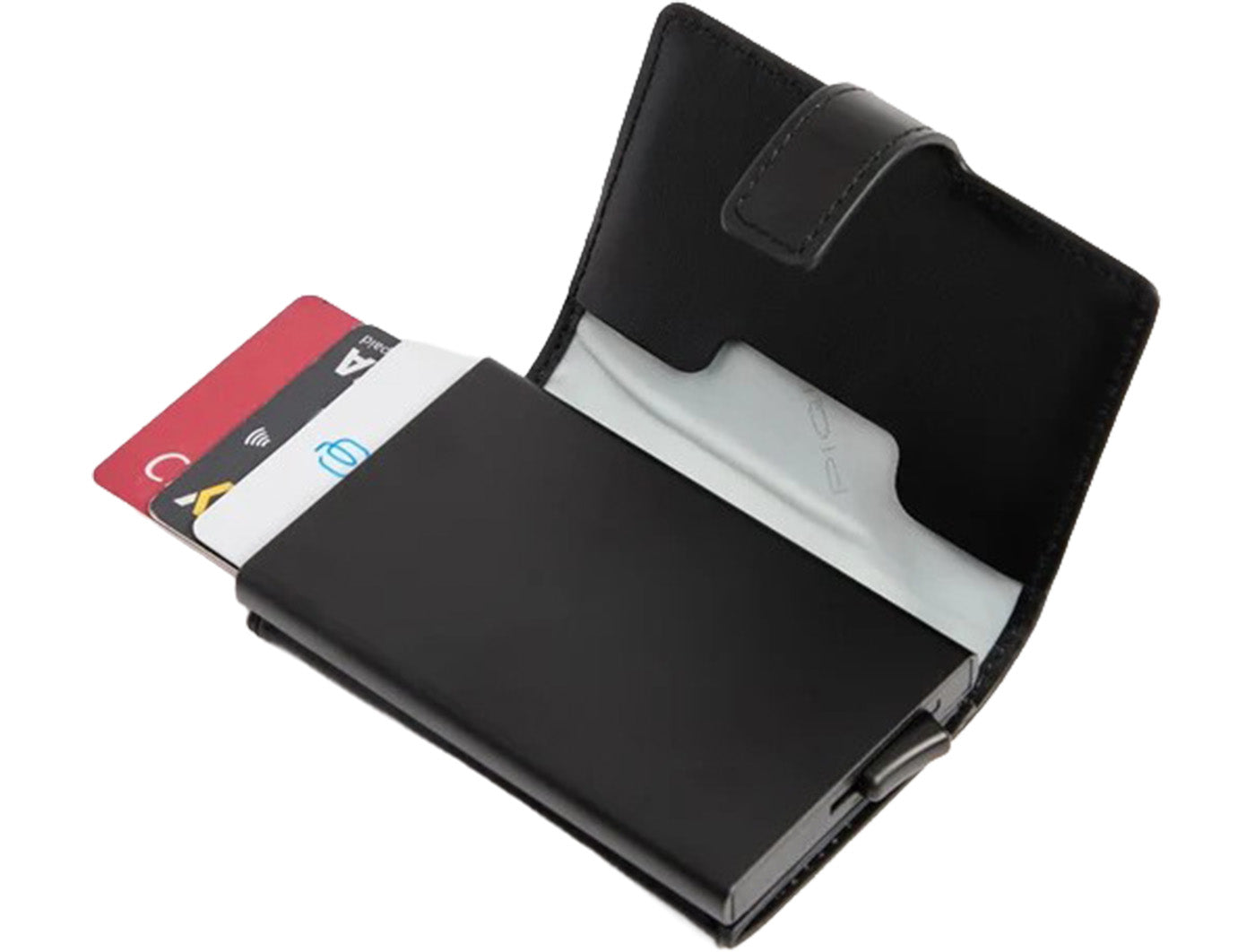 Piquadro x Ducati Pop-Up Card Holder Black