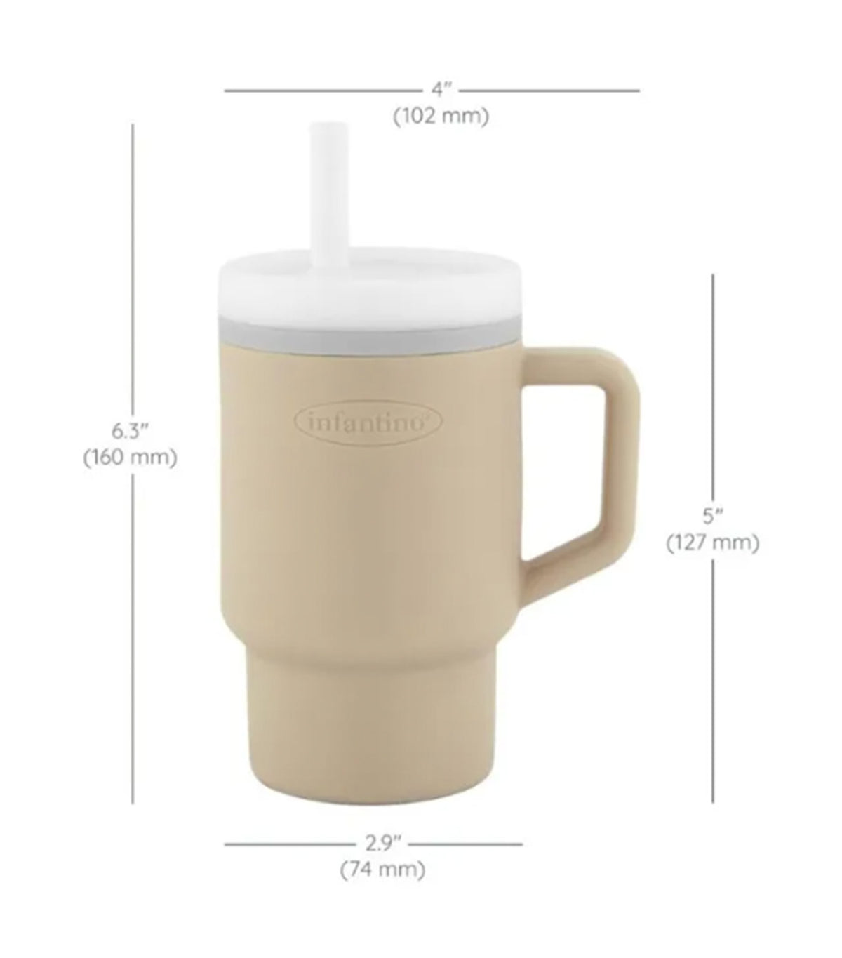 My 1st Tumbler Sand Beige
