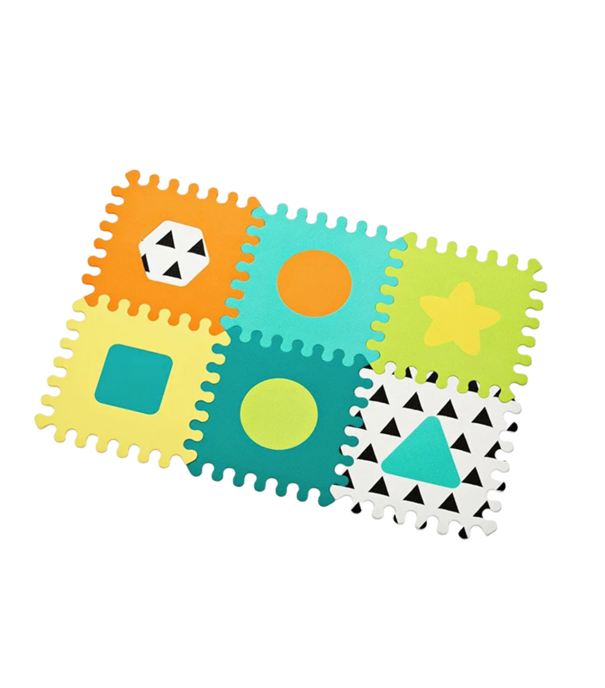 Soft Foam Puzzle Mat Multicolor