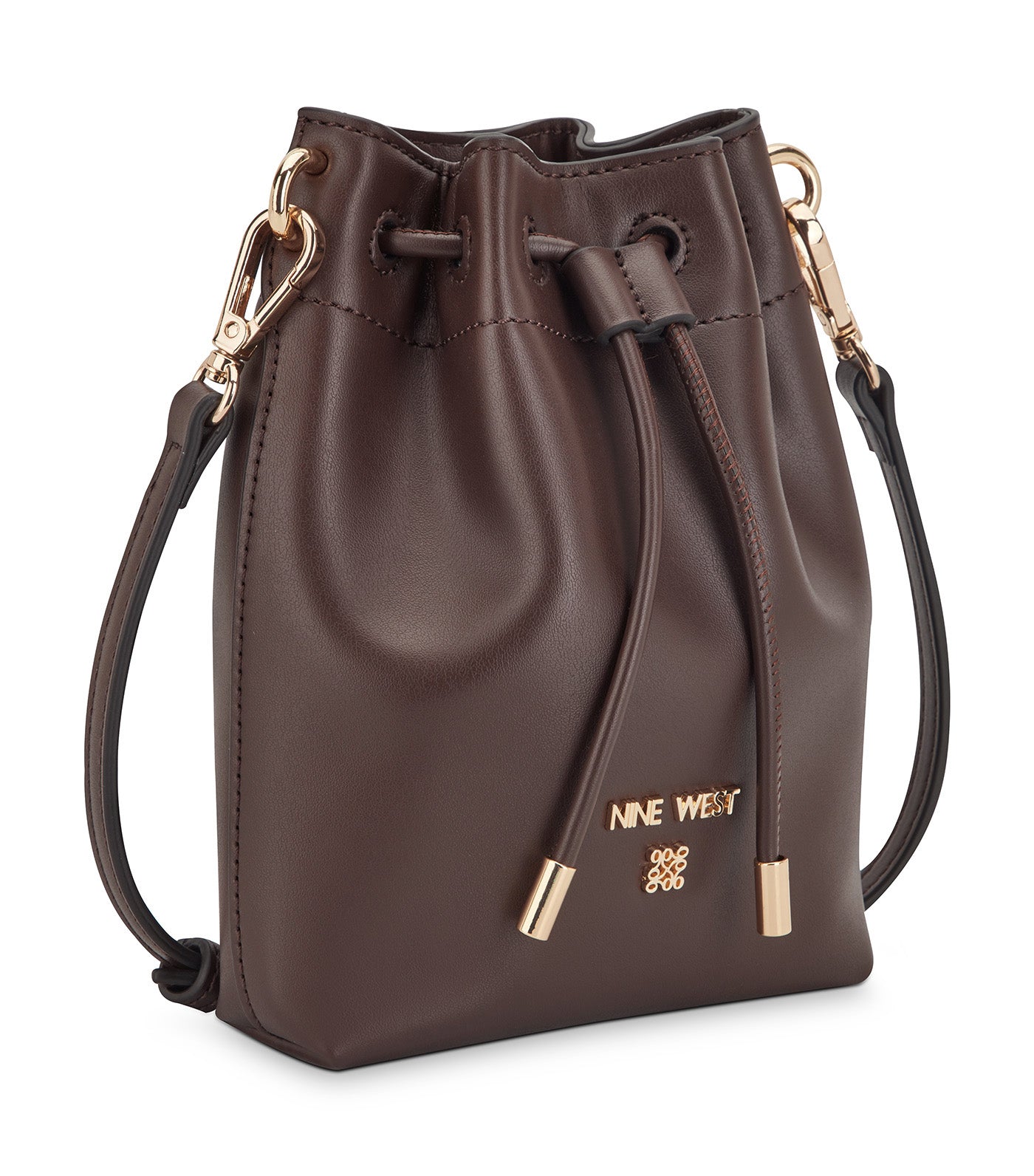 Cirilla Mini Drawstring Crossbody Raisin