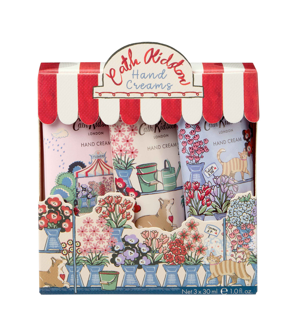 The Flower Market Hand Cream Trio