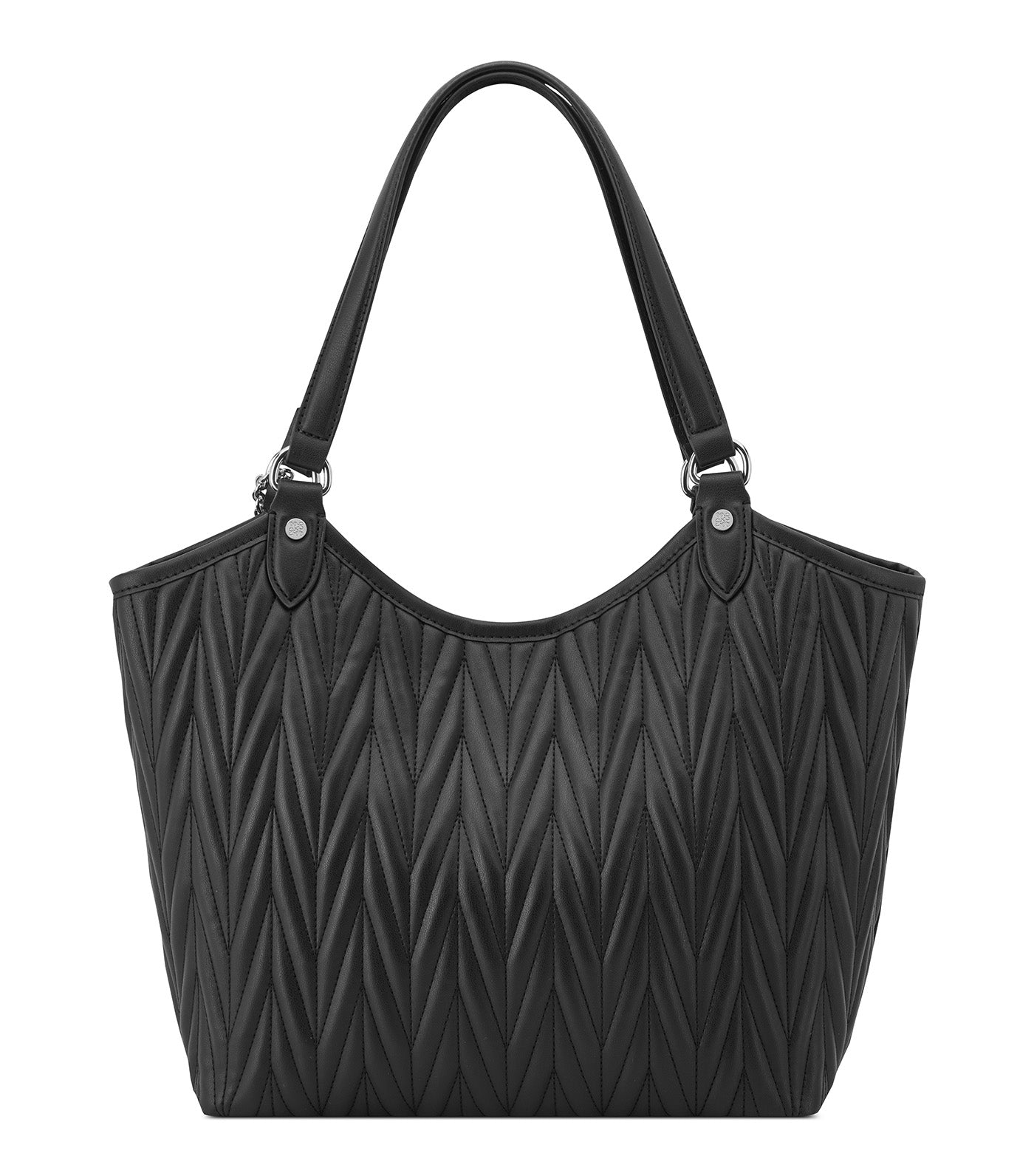 Jaslee 2 In 1 Tote Black