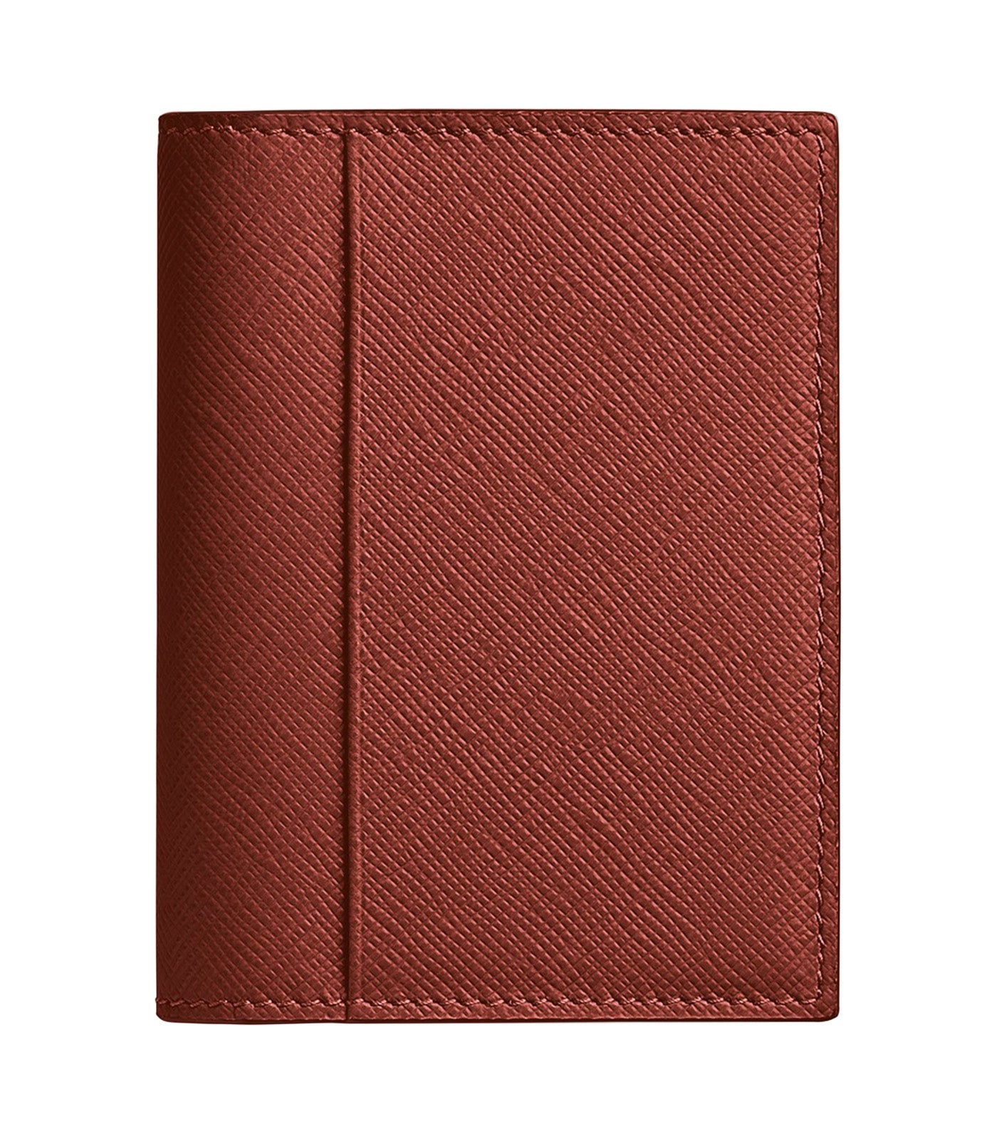 Card Holder 4cc in Sartorial Leather Red