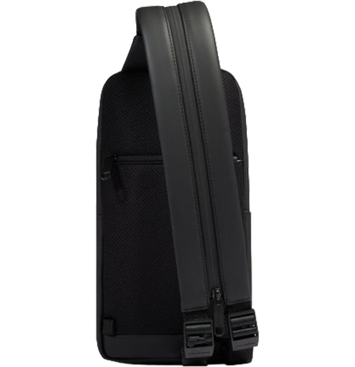 Piquadro x Ducati Water–resistant Sling Bag Black