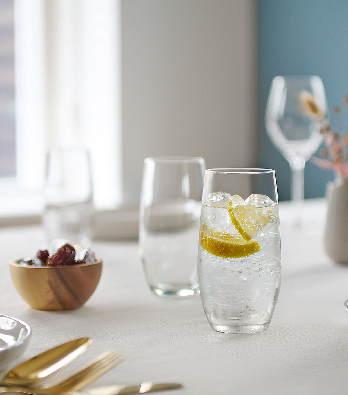 Dining at Home Highball Glass 39cl Set of 6 Transparent